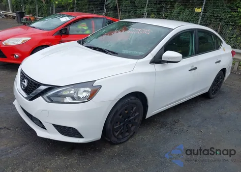 2018 Nissan Sentra S z USA, uszkodzony, nr VIN 3N1AB7AP4JY220996